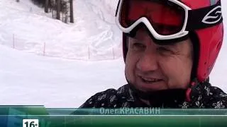 Горнолыжник Олег Красавин