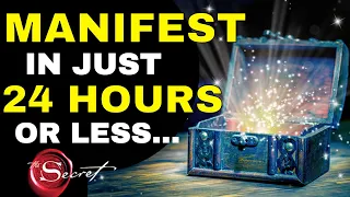 How To Manifest ANYTHING You Want in 24 HOURS!! | Law of Attraction Overnight Manifestation (OMG!!)