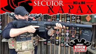 DMR RAPAX M3 de SECUTOR - Un tirador de Élite a la Altura ? | Airsoft Review en Español