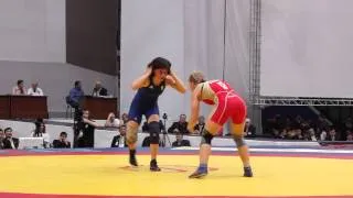 Ярыгин-2014. Финал до 53 кг. МАрия Гурова - Мария Преволараки