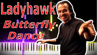 Yanni - Ladyhawk’s Theme & Butterfly Dance | Synthesia Piano Tutorial