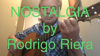 Nostalgia - Rodrigo Riera