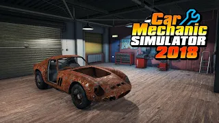 1962 Ferrari 250 GTO Restoration - Car Mechanic Simulator 2018