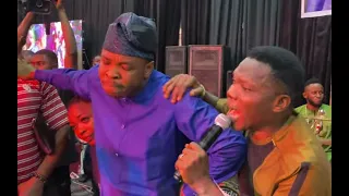 Woli Agba and Mega 99 live on stage