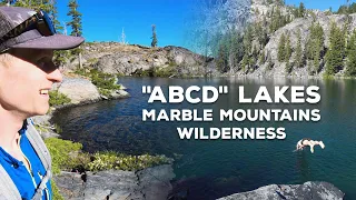 Fastpacking to Deep Lake and the "ABCD" Lakes in the Marble Mountain Wilderness