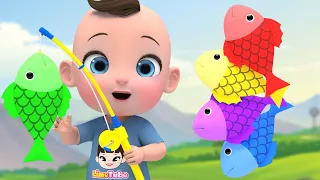 5 Colors Song 5 색깔 물고기 낚시 놀이  Bath Song 목욕송 영어동요 라임이와 재미있는 영어 공부 해요! This Is The Way Nursery Rhymes