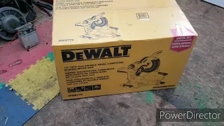 Dewalt dual bevel sliding miter saw DWS779