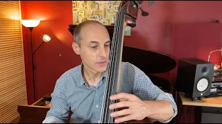 I REMEMBER YOU - Solo bass playing live streaming from New York. Some jazz  music for bass :)
