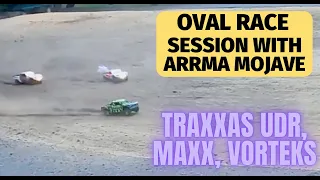 Test Run - Arrma Mojave vs. Traxxas UDR vs Traxxas Maxx, Vorteks, Traxxas Rally and ZD Racing