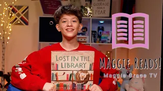 Lost In The Library | Maggie Reads! | Children's Books Read Aloud!