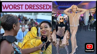 TOP 3 Worst dressed celebrities at Durban July 2023