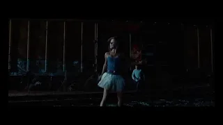 Footloose (2011) Ren Save Ariel From a Train Scene