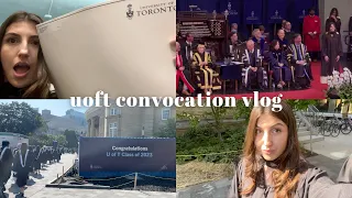 I GRADUATED FROM UOFT!!!! (with honours😜) | uoft convocation vlog