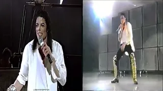 Michael Jackson Black or White Auckland 1996 vs Munich 1997