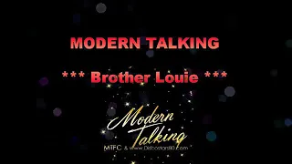 Brother Louie mix  modern Talking