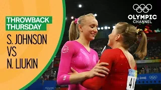 Nastia Liukin vs. Shawn Johnson - Beijing 2008 - All Around Final | Throwback Thursday