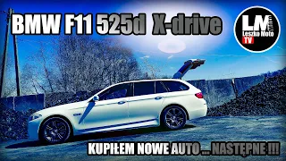 KUPIŁEM NOWY SAMOCHÓD BMW F11 525d X-drive M-pakiet TOURING BIAŁA NA FULU !!! SZOK !!!