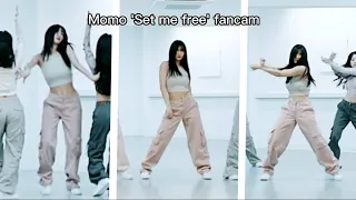 Momo 'Set me free' dance practice fancam (Mirrored)