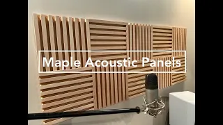 Maple Acoustic Panels