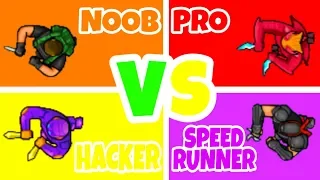 HUNTER ASSASSIN - NOOB VS PRO VS HACKER VS SPEEDRUNNDER