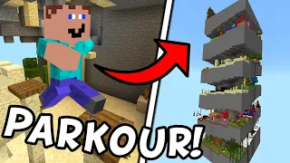 Minecraft BIG parkour tower