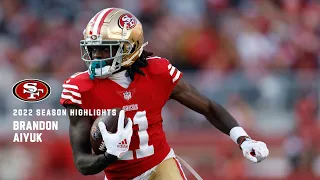 Brandon Aiyuk's Top Plays from the 2022 season | 49ers