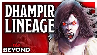 Dhampir - Gothic Lineage Unearthed Arcana - D&D Beyond