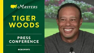 Tiger Woods returns to Augusta National | Press Conference | CBS Sports