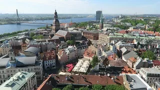 View of Riga from St Peter's Church Tower