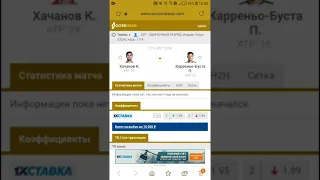 Атр Индиан Уэллс Карен Хачанов - Пабло Каренньо Буста. Прогноз на матч+ вопрос+опрос