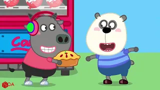 Bufo, Stop Bullying! Wolfoo Protects New Friend Pando Baby's First Day of School | Wolfoo Kids Show