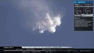 SpaceX Falcon 9 Explosion - HD