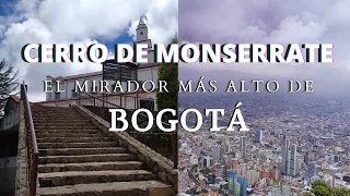 🤔Qué hacer en Bogotá, Colombia en 1 día | El Cerro De Monserrate🔥 (desde aquí se ve toda Bogotá)😲