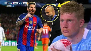 The Day Lionel Messi Destroyed Manchester City and Kevin De Bruyne. English Commentary.