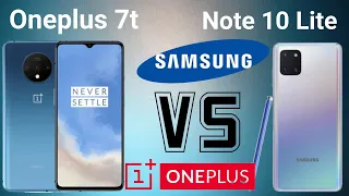 Samsung Galaxy Note 10 Lite vs OnePlus 7T | SpeedTest & Camera Test Comparison