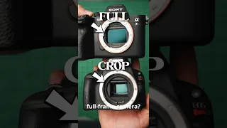 Crop Sensor VS Full Frame - What’s The Difference?