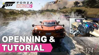 forza horizon 5 tutorial gameplay (steering wheel & shifter )