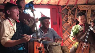 Mongolian folk music band