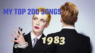 My top 200 of 1983 songs