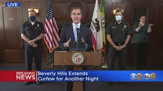 Mayor Garcetti Announces Another Citywide Curfew For Sunday