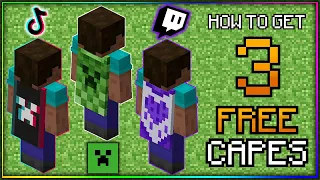 [LIMITED] How to Get 3 FREE Minecraft Capes RIGHT NOW!