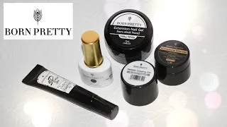 BORN PRETTY - Unboxing, Swatches And Review (Extension Nail Gel, 5D Solid Gel And More)