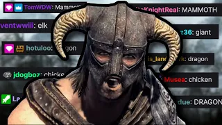 Skyrim BUT Twitch Chat Can Spawn ANYTHING