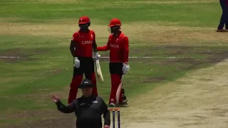 Canada vs Nepal Last Over Last ball,Sandeep Lamichhane and Karan KC