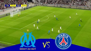 Olympique Marseille vs Paris Saint Germain | Ligue 1 Derby Full Match All Goals eFootball GameplayPC