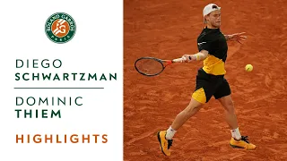 Diego Schwartzman vs Dominic Thiem - Quarterfinals Highlights | Roland-Garros 2020