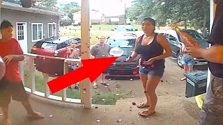 Top 20 Weird And Craziest Moments Caught On Doorbell Camera