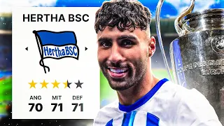 NADER EL-JINDAOUI führt HAUPTSTADT-KLUB zum DOUBLE-SIEG!!😍🔝 FC24: Hertha BSC Sprint to Glory