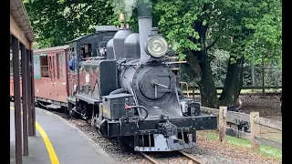 Belgrave to Gembrook and return behind steam locomotive 8A