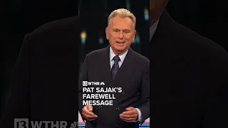 Pat Sajak’s farewell message after 41 years on “Wheel of Fortune”